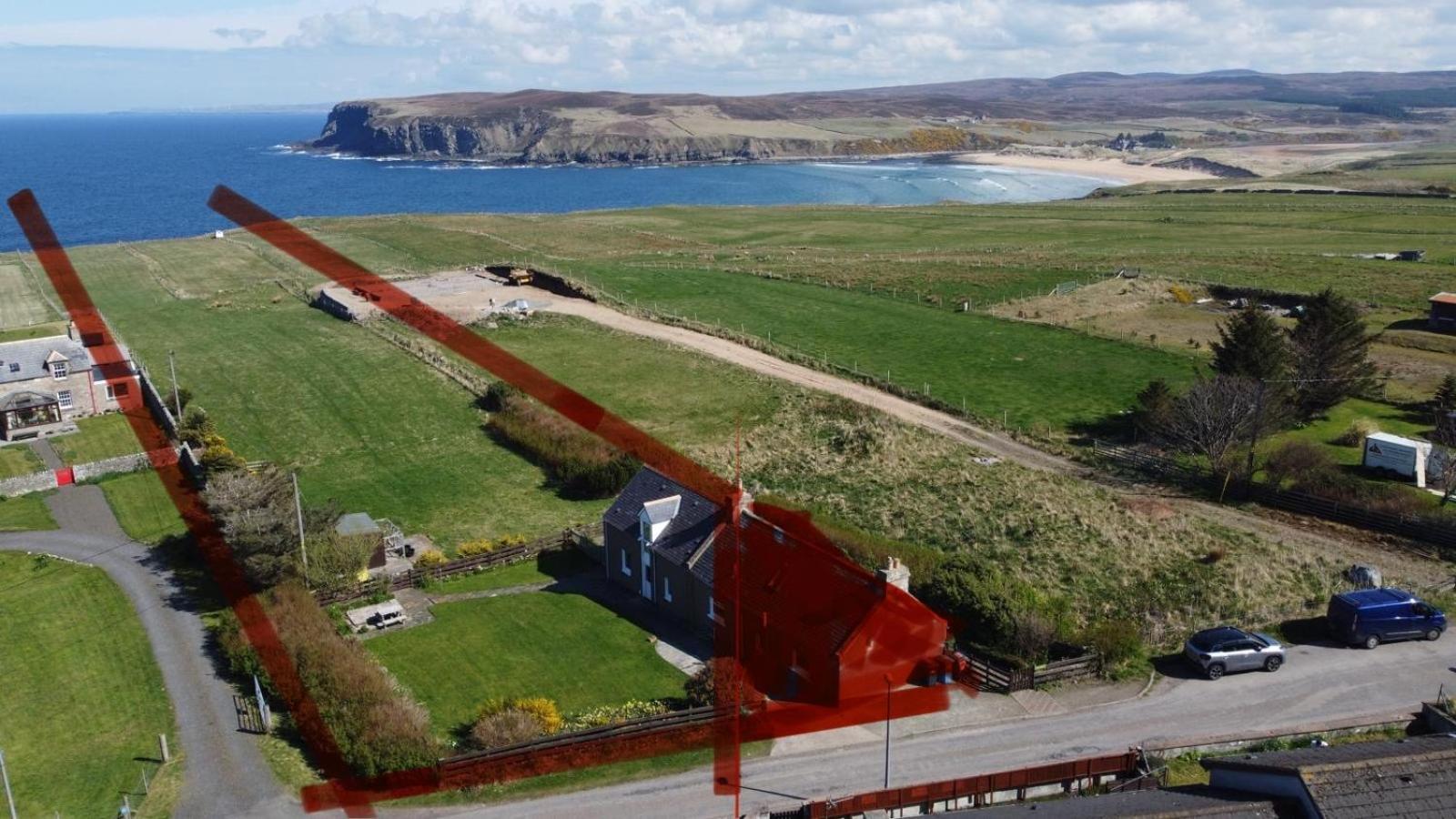 Pentland View Croft With A Sea View Apartman Melvich Kültér fotó